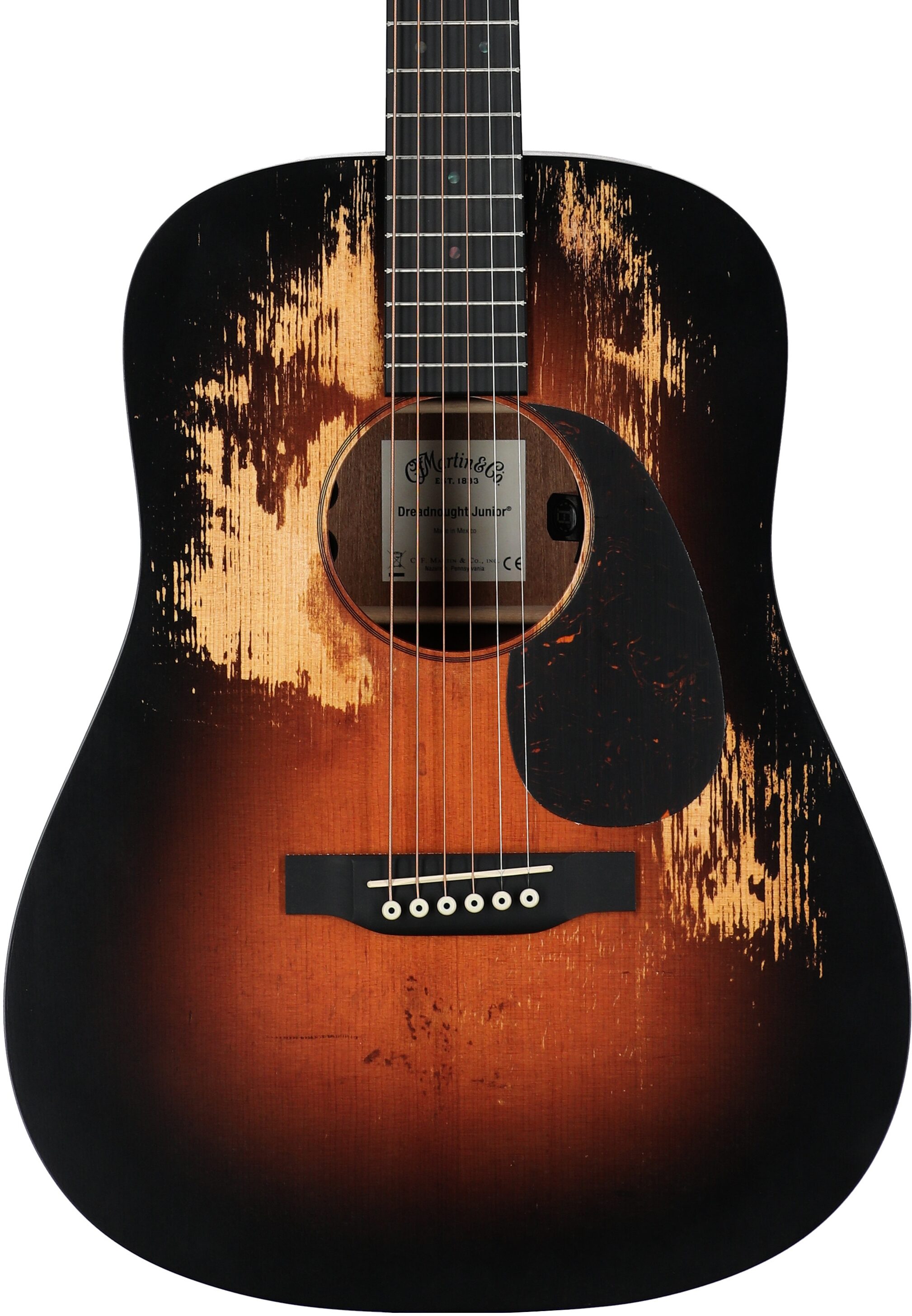 Martin D Junior E StreetLegend Burst Acoustic Guitar (with Soft Case) 5 Martin D Junior E StreetLegend Burst Acoustic Guitar (with Soft Case)