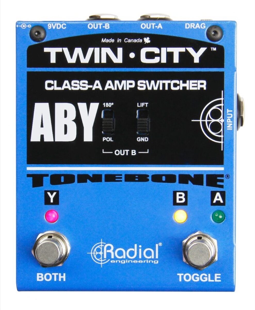 Radial Twin-City ABY Amp Switcher Pedal
