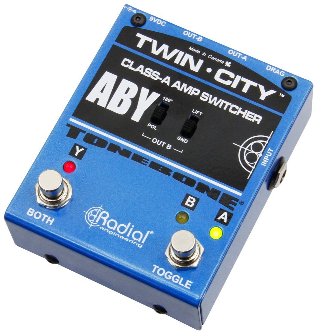 Radial Twin-City ABY Amp Switcher Pedal 4 Radial Twin-City ABY Amp Switcher Pedal