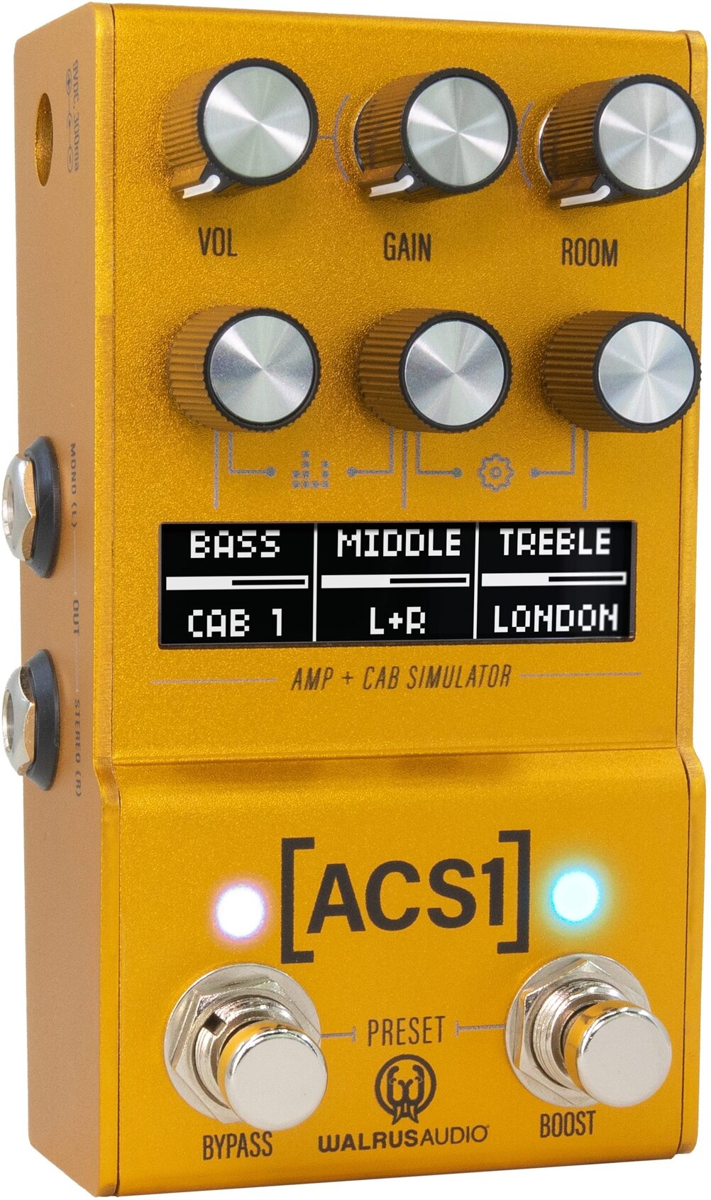 Walrus Audio Mako ACS1 MKII Amp Cabinet Simulator Pedal 14 Walrus Audio Mako ACS1 MKII Amp Cabinet Simulator Pedal