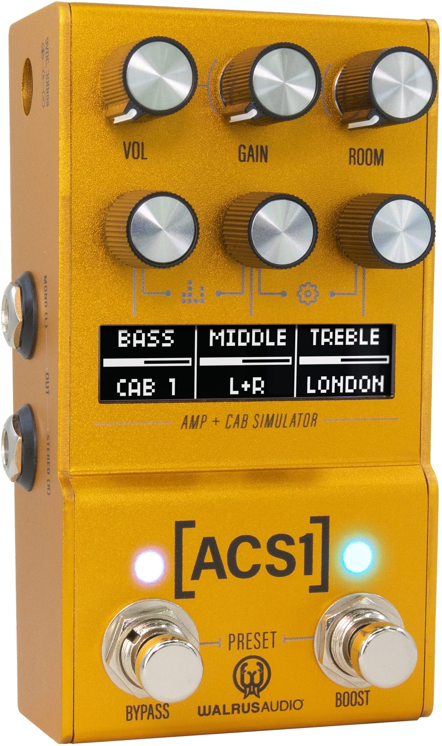 Walrus Audio Mako ACS1 MKII Amp Cabinet Simulator Pedal 5 Walrus Audio Mako ACS1 MKII Amp Cabinet Simulator Pedal