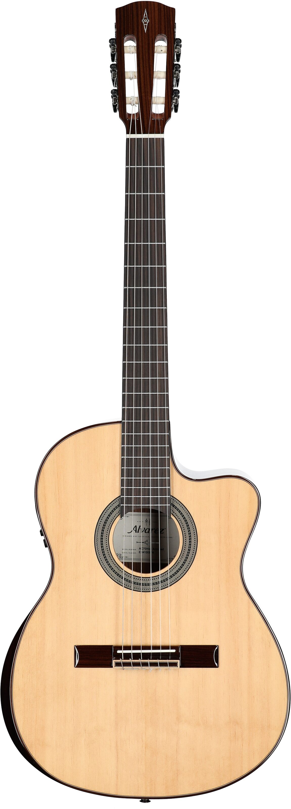 Alvarez AC70Hce Classical Acoustic-Electric Guitar 2 Alvarez AC70Hce Classical Acoustic-Electric Guitar
