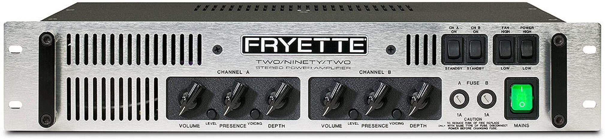 Fryette Two/Ninety/Two Stereo Power Amplifier (2x90 Watts)