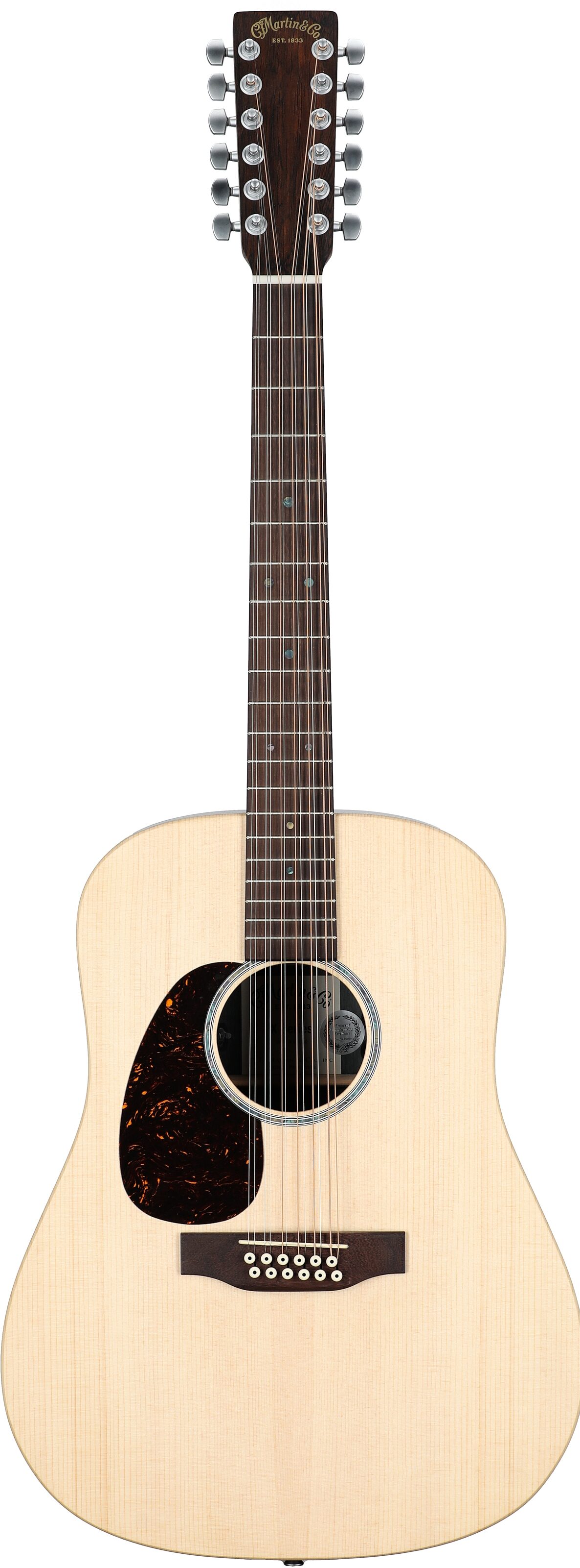 Martin D-X2E Brazilian Acoustic-Electric Guitar, 12-String (Left-Handed) 2 Martin D-X2E Brazilian Acoustic-Electric Guitar, 12-String (Left-Handed)
