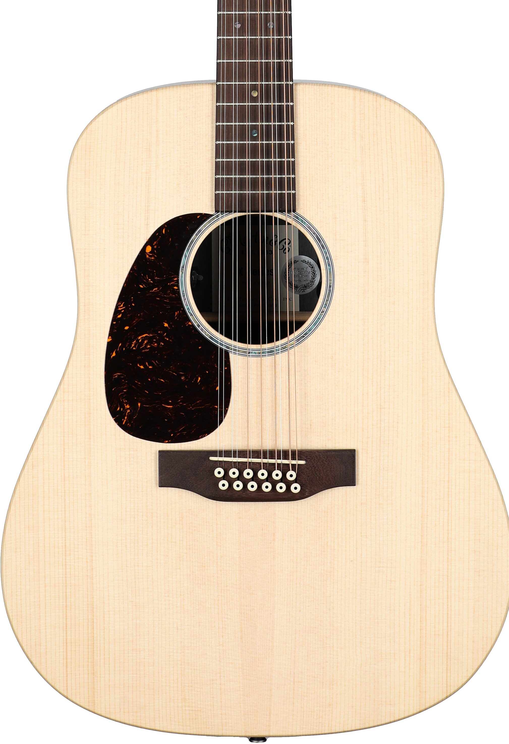 Martin D-X2E Brazilian Acoustic-Electric Guitar, 12-String (Left-Handed) 5 Martin D-X2E Brazilian Acoustic-Electric Guitar, 12-String (Left-Handed)