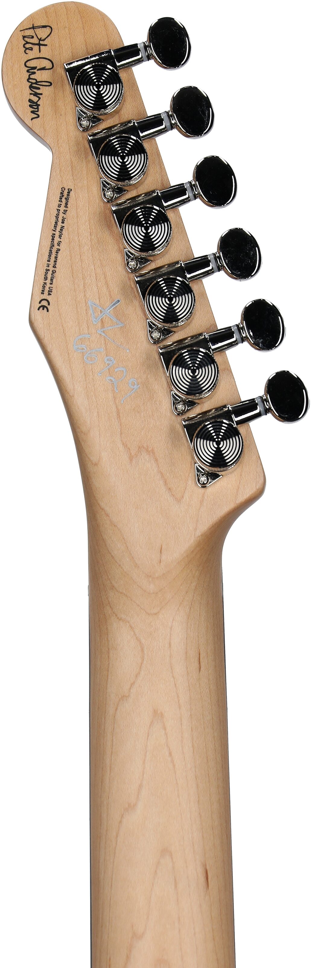 Reverend Pete Anderson Signature Eastsider E Electric Guitar 8 Reverend Pete Anderson Signature Eastsider E Electric Guitar
