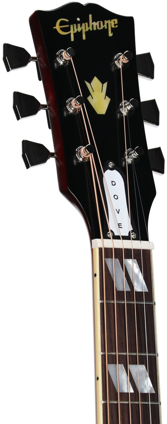 Epiphone Inspired by Gibson Custom 1963 Dove Reissue Acoustic-Electric Guitar (with Case) 7 Epiphone Inspired by Gibson Custom 1963 Dove Reissue Acoustic-Electric Guitar (with Case)