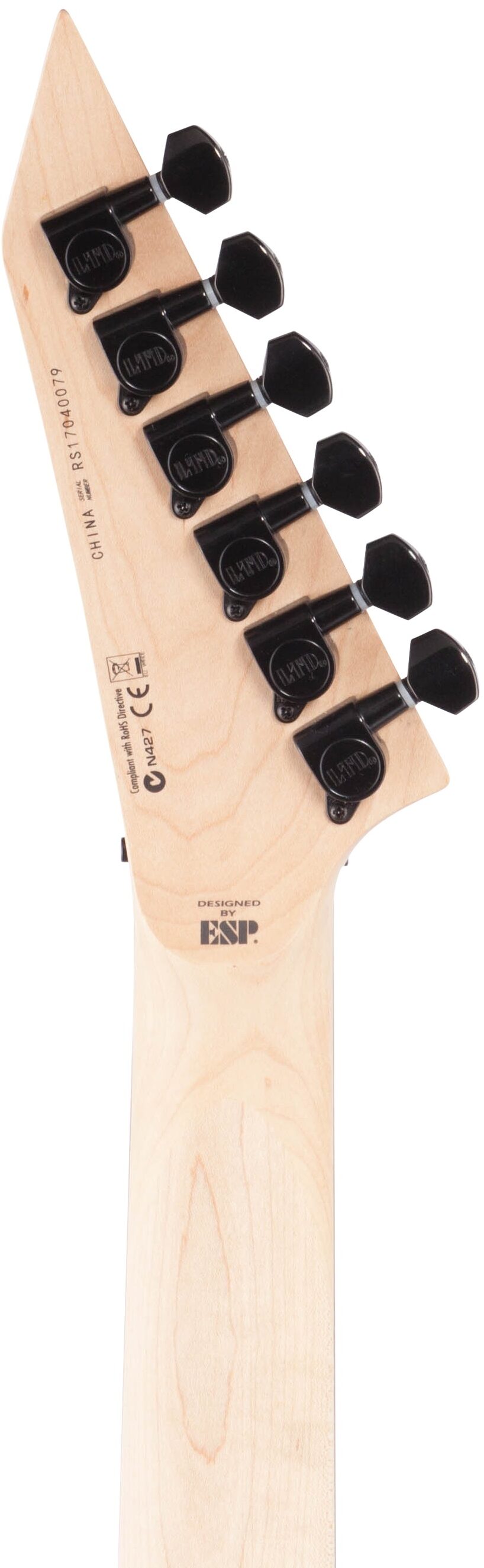 ESP LTD Kirk Hammett KH202 Electric Guitar, Left-Handed 8 ESP LTD Kirk Hammett KH202 Electric Guitar, Left-Handed