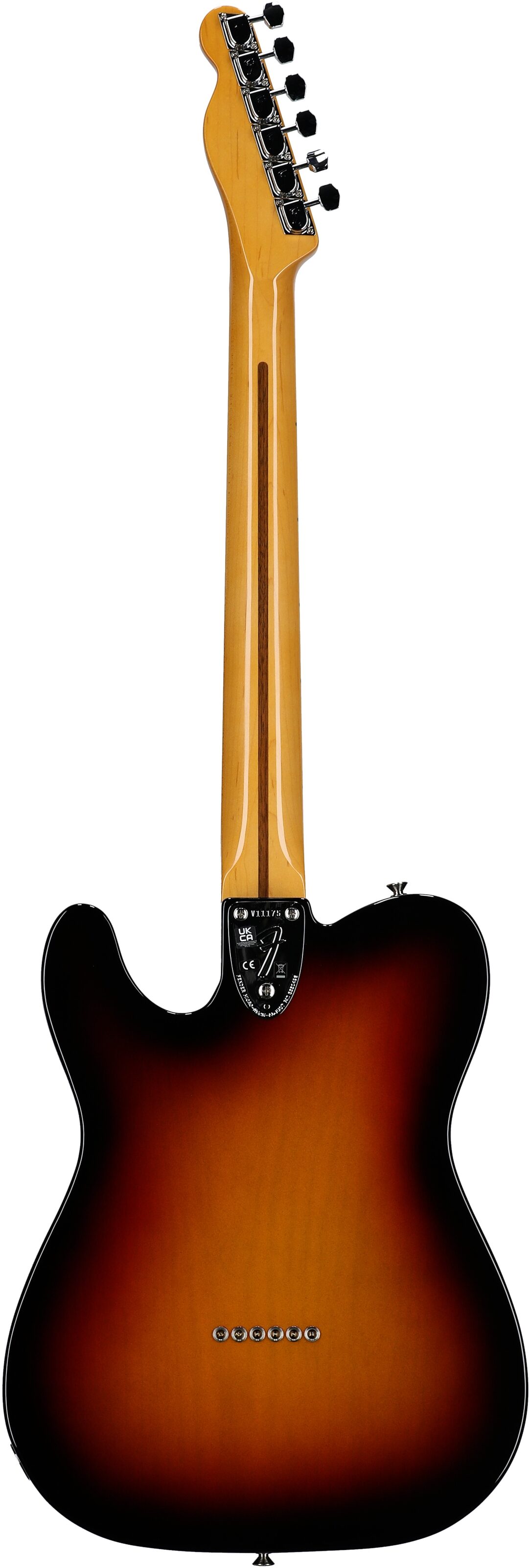 Fender American Vintage II 1972 Telecaster Thinline Electric Guitar, Maple Fingerboard (with Case) 4 Fender American Vintage II 1972 Telecaster Thinline Electric Guitar, Maple Fingerboard (with Case)