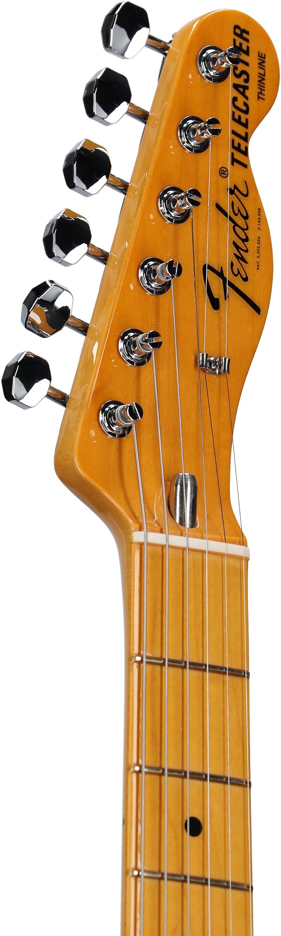 Fender American Vintage II 1972 Telecaster Thinline Electric Guitar, Maple Fingerboard (with Case) 5 Fender American Vintage II 1972 Telecaster Thinline Electric Guitar, Maple Fingerboard (with Case)