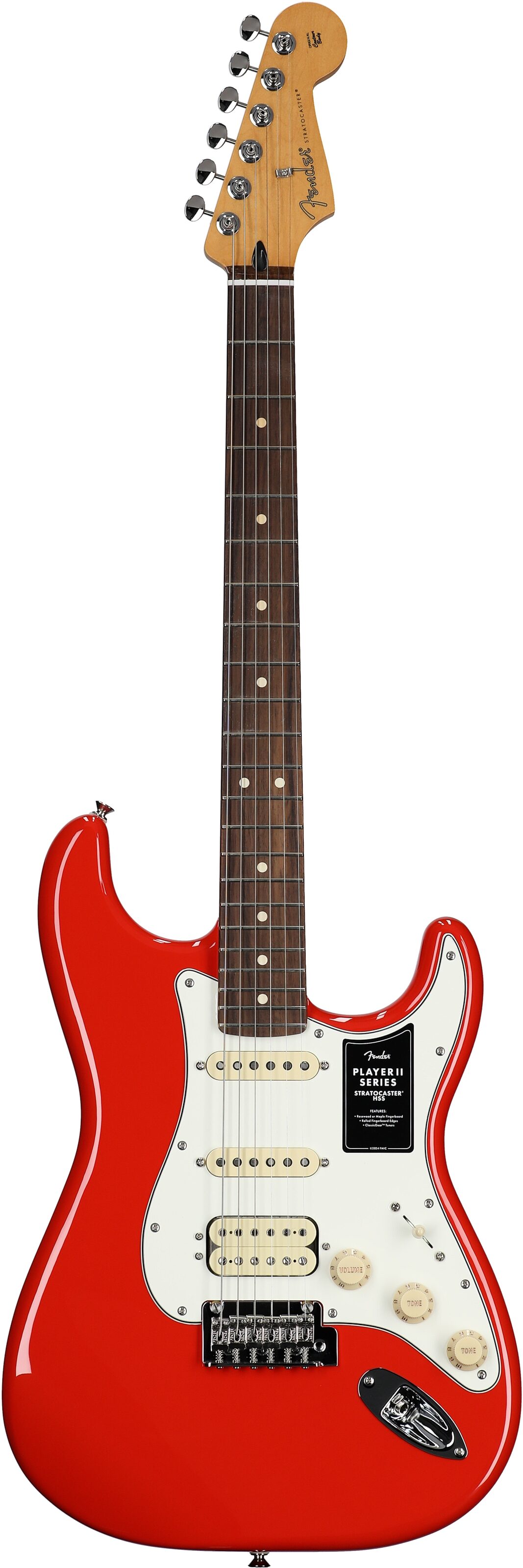 Fender Player II Stratocaster HSS Electric Guitar, with Rosewood Fingerboard 2 Fender Player II Stratocaster HSS Electric Guitar, with Rosewood Fingerboard