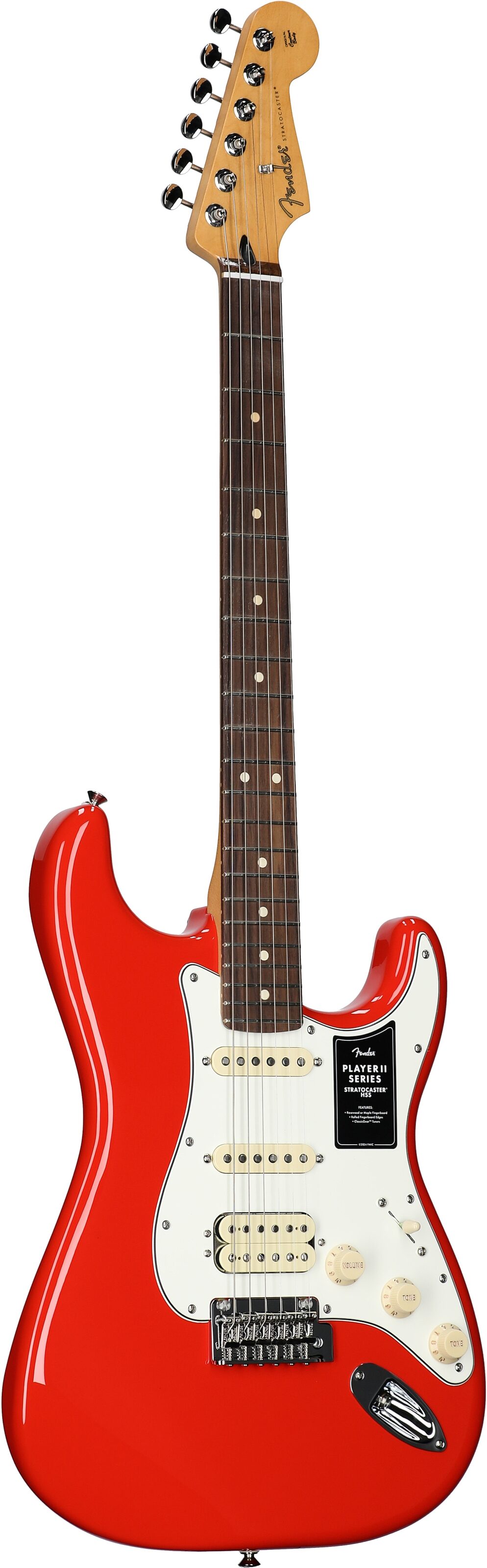 Fender Player II Stratocaster HSS Electric Guitar, with Rosewood Fingerboard 6 Fender Player II Stratocaster HSS Electric Guitar, with Rosewood Fingerboard