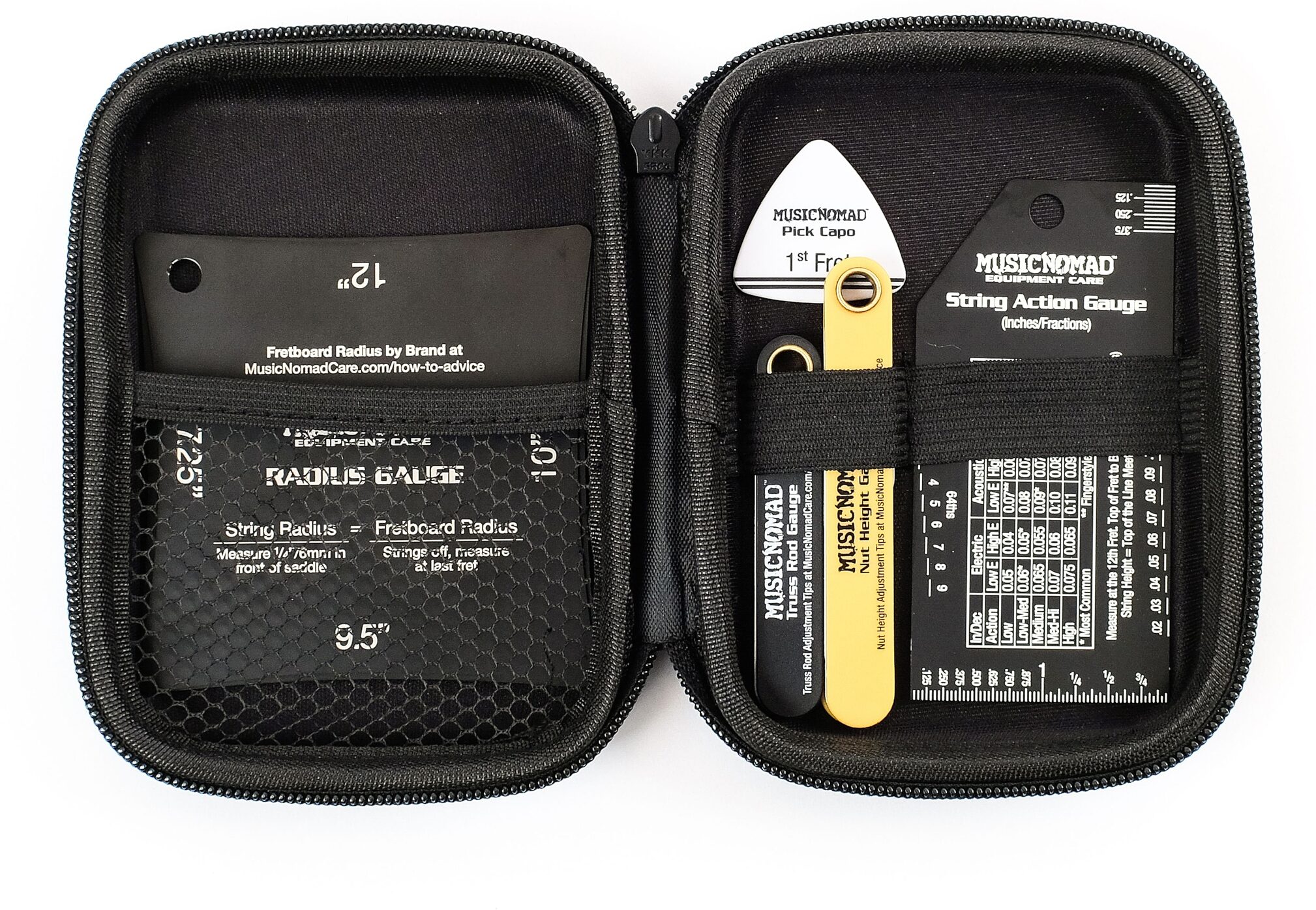 Music Nomad MN604 6-Piece Precision Setup Gauge Set
