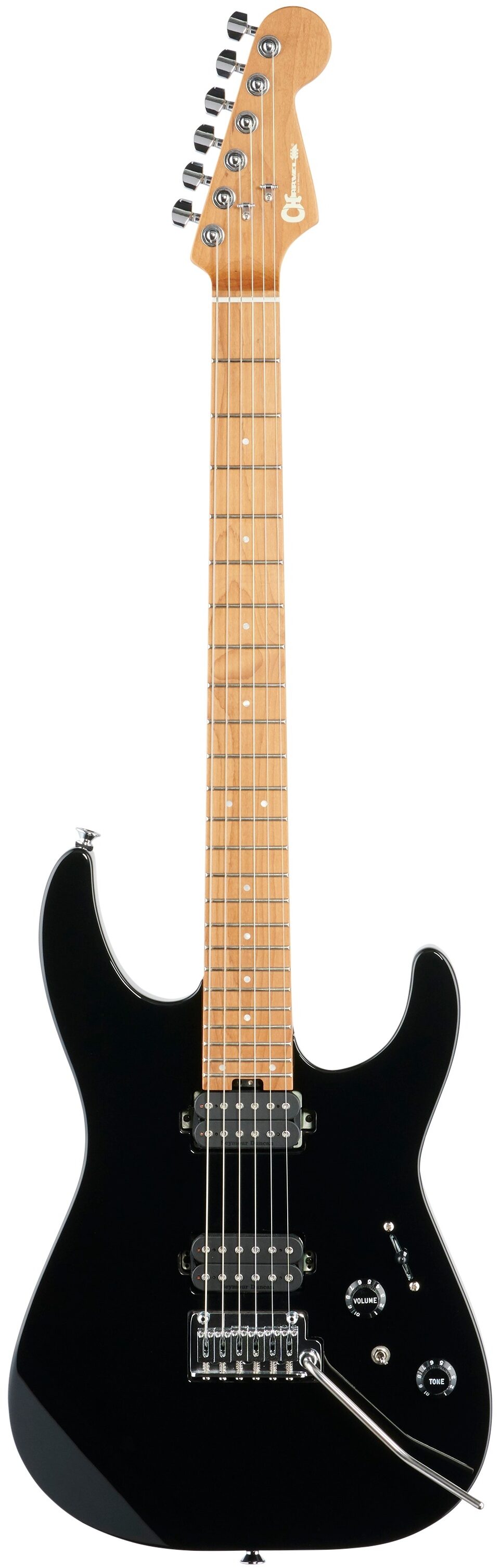 Charvel Pro-Mod DK24 HH 2PT CM Electric Guitar, with Maple Fingerboard 2 Charvel Pro-Mod DK24 HH 2PT CM Electric Guitar, with Maple Fingerboard