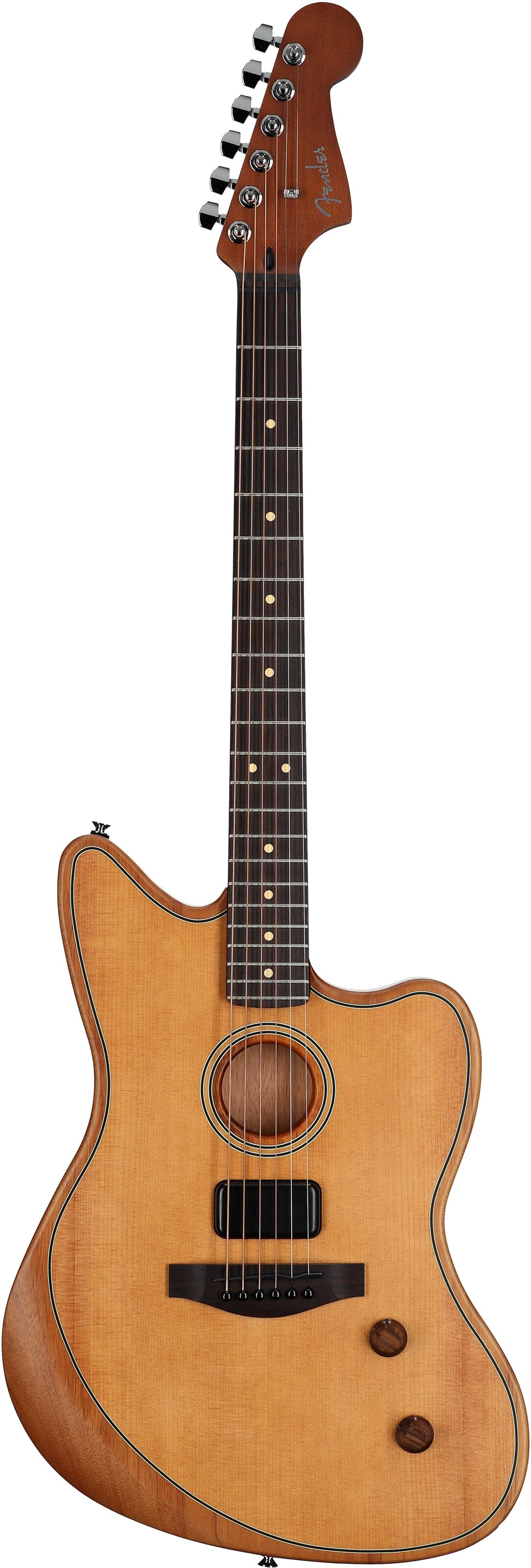 Fender Acoustasonic Standard Jazzmaster Acoustic-Electric Guitar 2 Fender Acoustasonic Standard Jazzmaster Acoustic-Electric Guitar