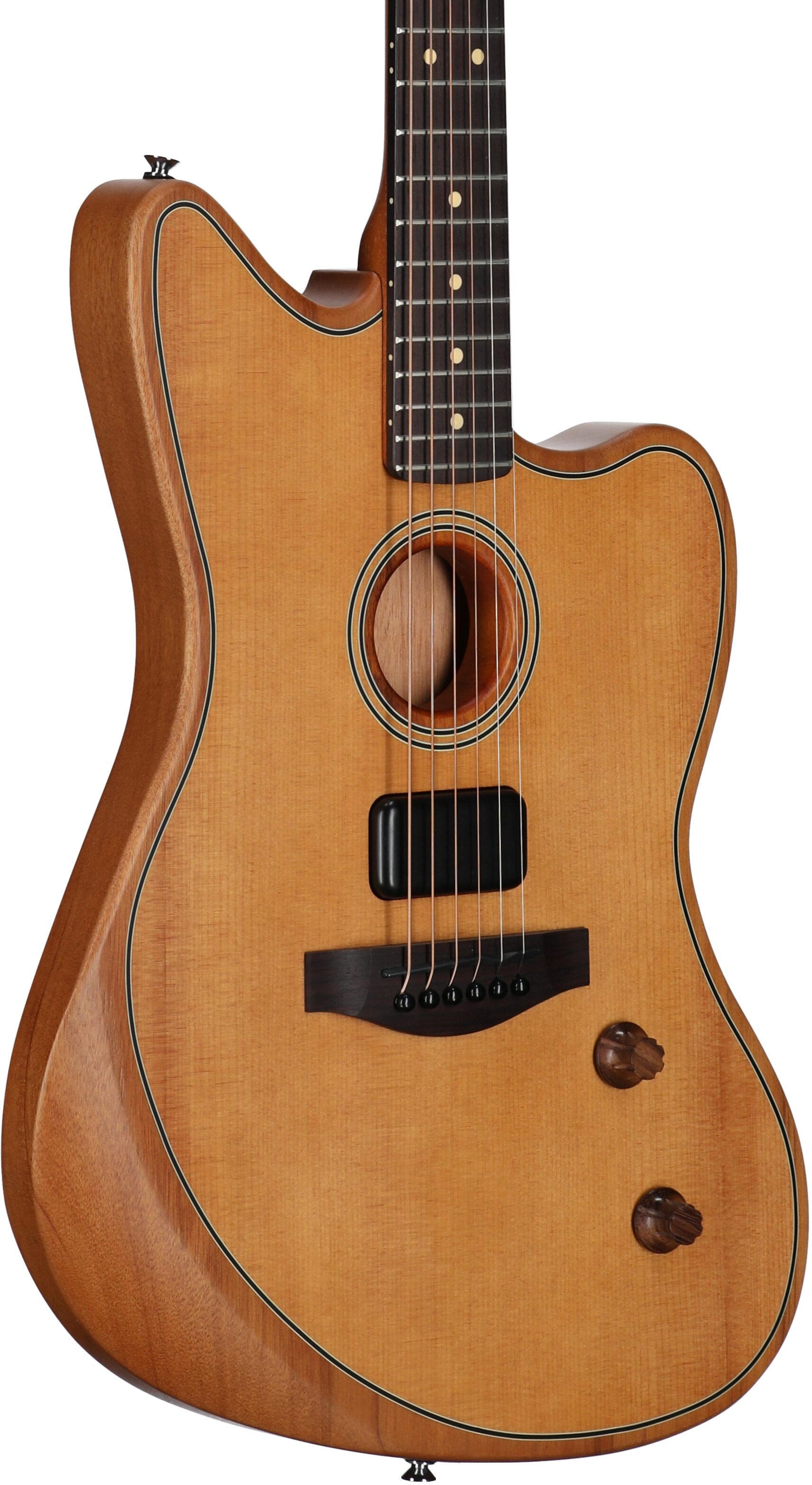 Fender Acoustasonic Standard Jazzmaster Acoustic-Electric Guitar 3 Fender Acoustasonic Standard Jazzmaster Acoustic-Electric Guitar