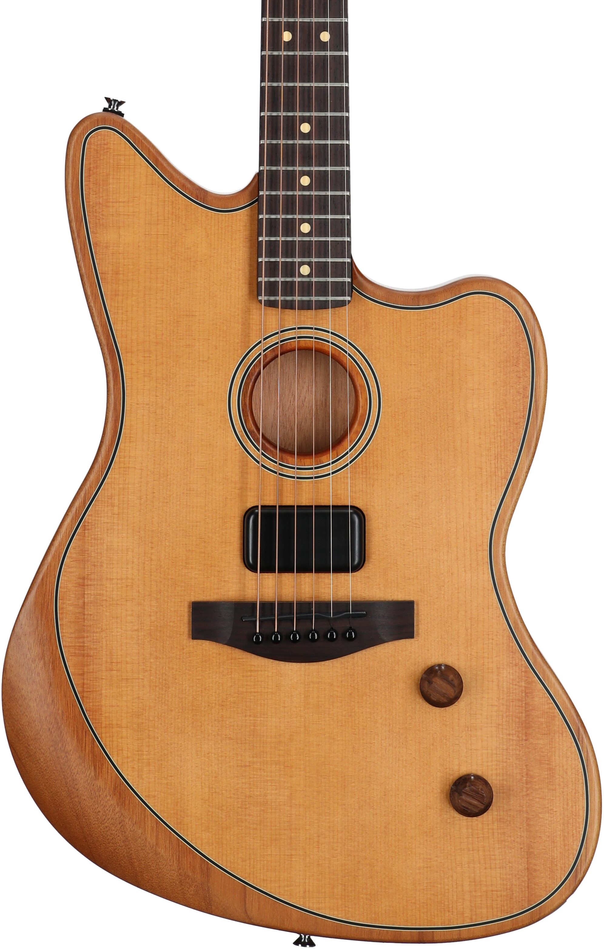 Fender Acoustasonic Standard Jazzmaster Acoustic-Electric Guitar