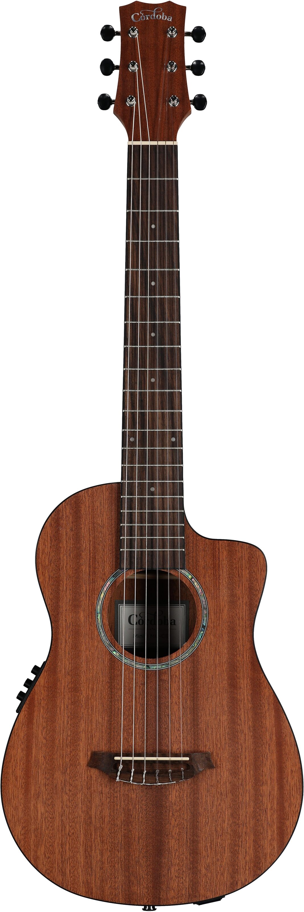 Cordoba Mini II MH-CE Acoustic-Electric Guitar 2 Cordoba Mini II MH-CE Acoustic-Electric Guitar