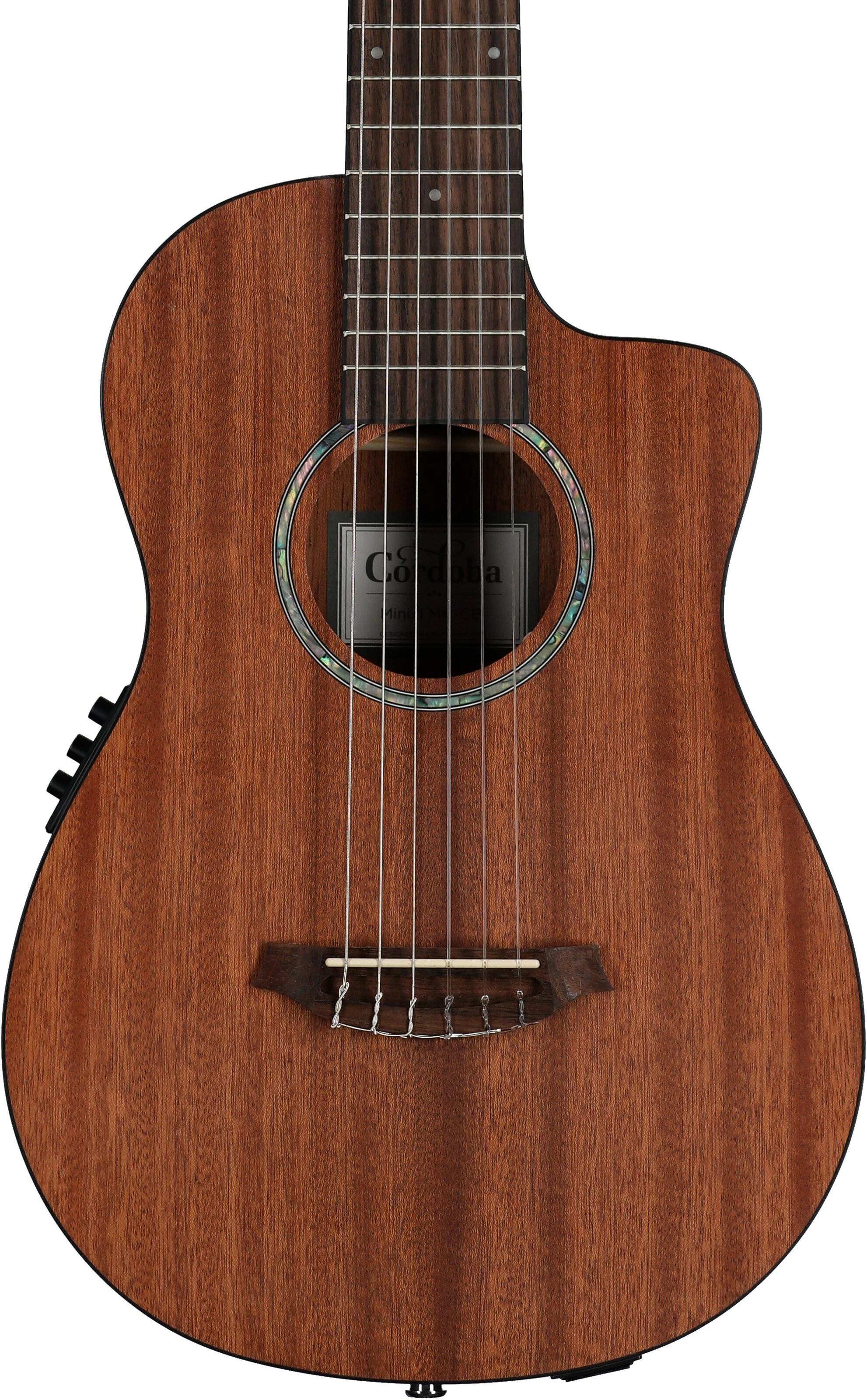 Cordoba Mini II MH-CE Acoustic-Electric Guitar 5 Cordoba Mini II MH-CE Acoustic-Electric Guitar