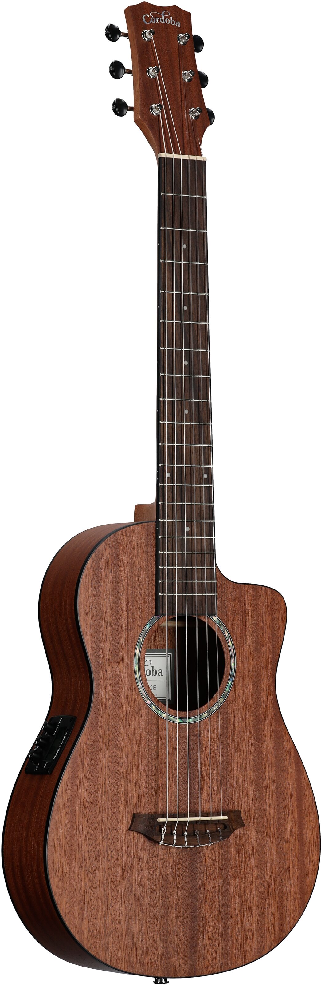 Cordoba Mini II MH-CE Acoustic-Electric Guitar 6 Cordoba Mini II MH-CE Acoustic-Electric Guitar