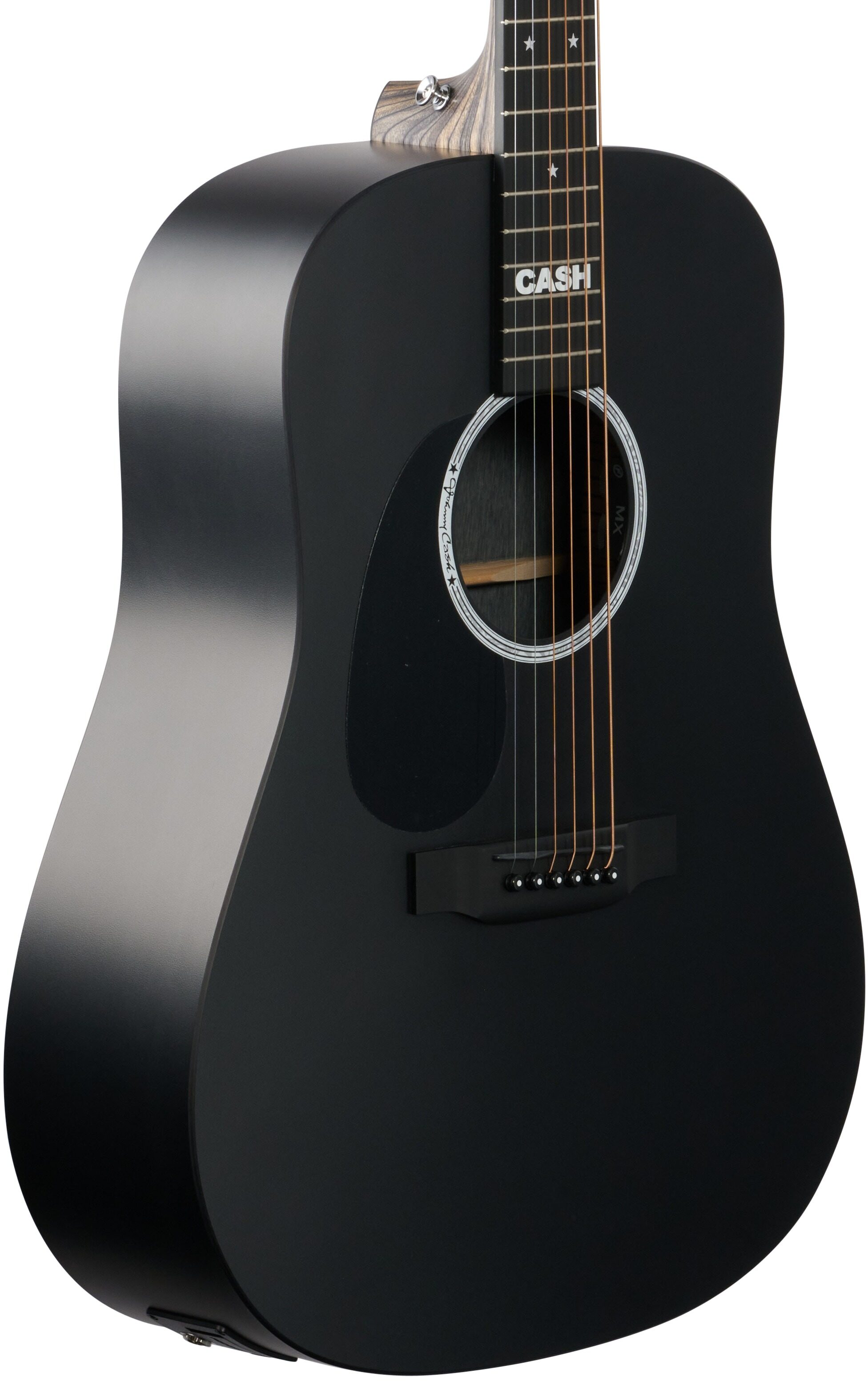 Martin DX Johnny Cash Acoustic-Electric Guitar, Left-Handed