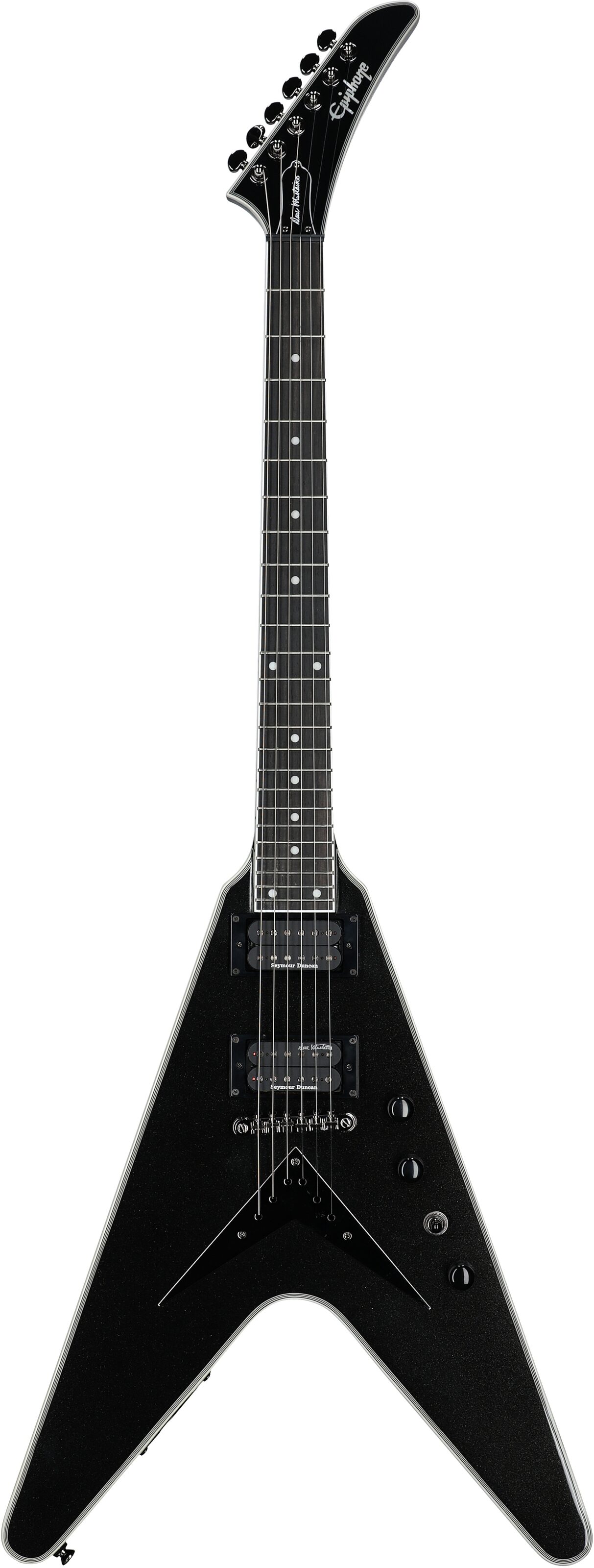 Epiphone Dave Mustaine Flying V Custom Electric Guitar (with Case) 2 Epiphone Dave Mustaine Flying V Custom Electric Guitar (with Case)