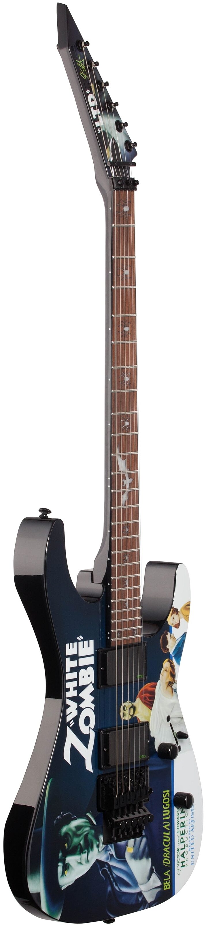 ESP LTD KH-WZ Kirk Hammett White Zombie Electric Guitar (with Case) 6 ESP LTD KH-WZ Kirk Hammett White Zombie Electric Guitar (with Case)