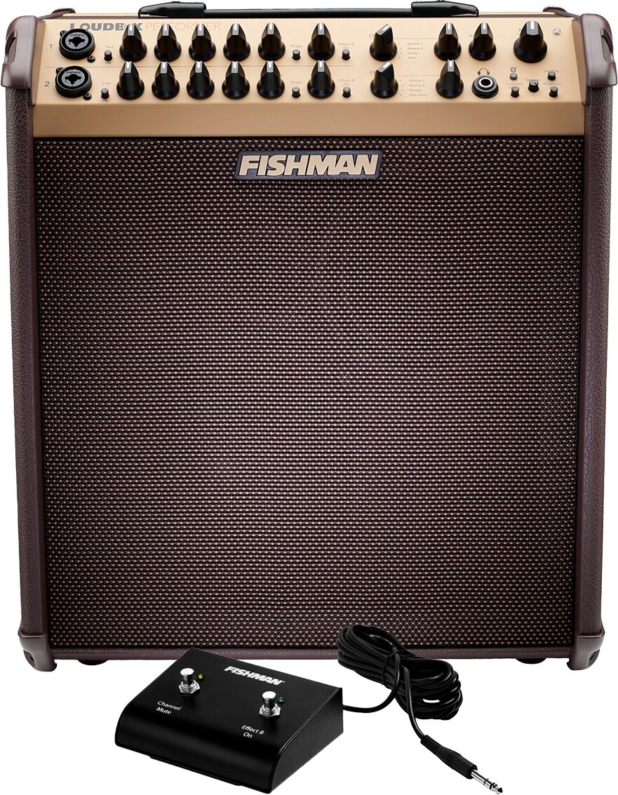 Fishman Loudbox Performer Bluetooth Acoustic Guitar Amplifier (180 Watts, 1x8")