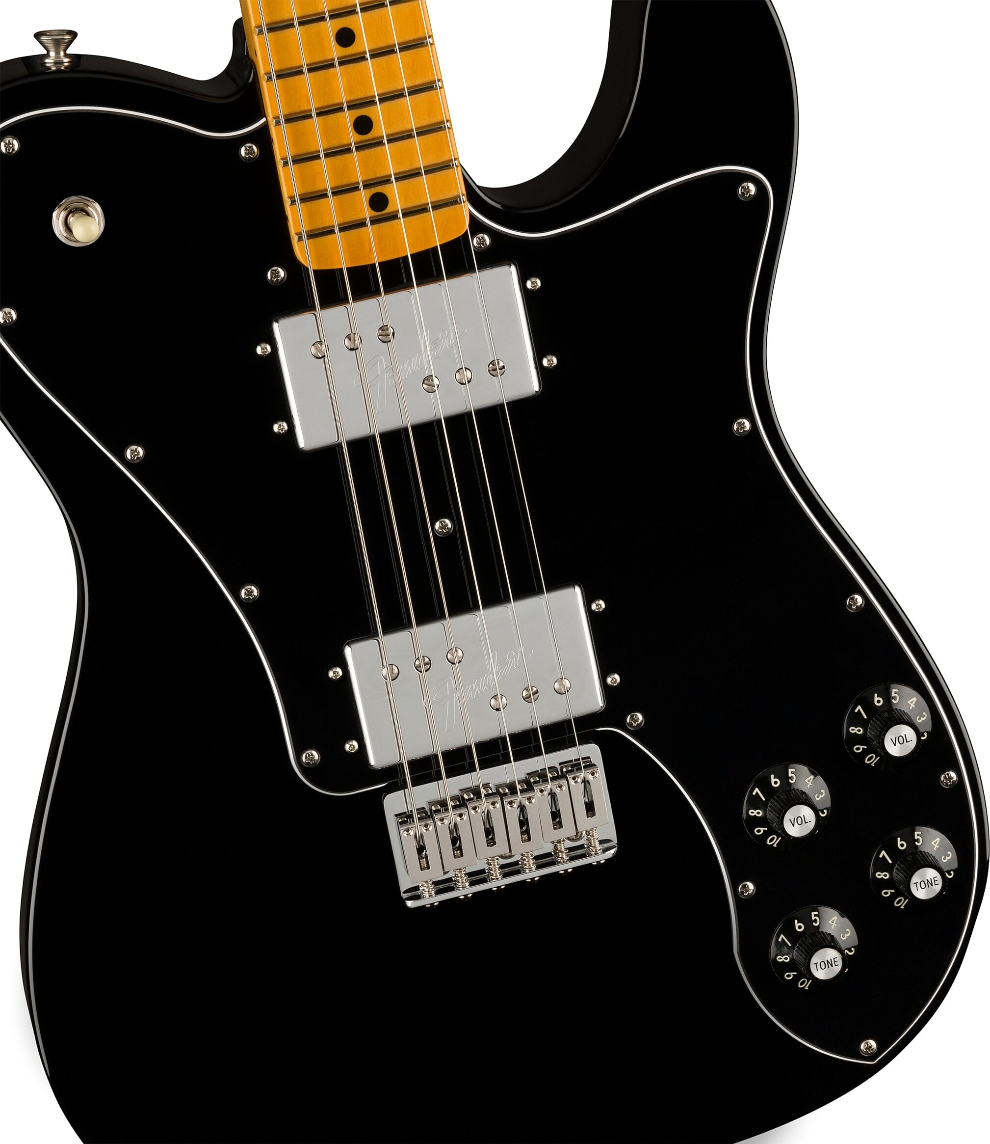 Fender American Vintage II 1975 Telecaster Deluxe Electric Guitar, Maple Fingerboard (with Case) 4 Fender American Vintage II 1975 Telecaster Deluxe Electric Guitar, Maple Fingerboard (with Case)