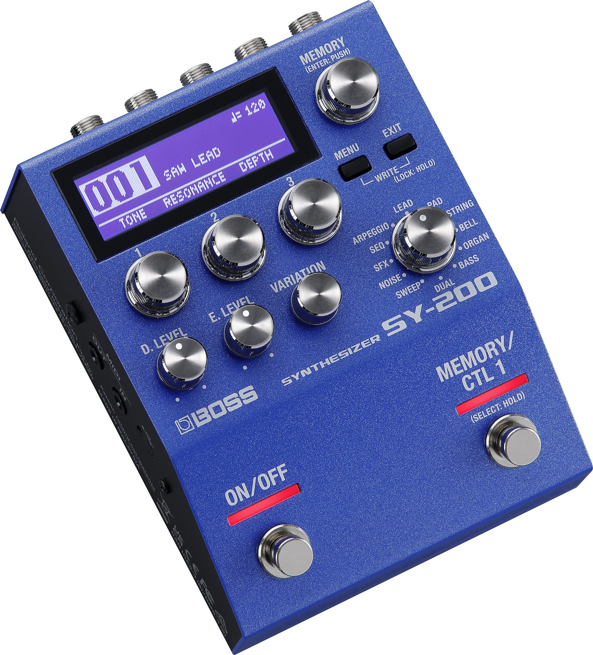 Boss SY-200 Synthesizer Pedal 1 Boss SY-200 Synthesizer Pedal