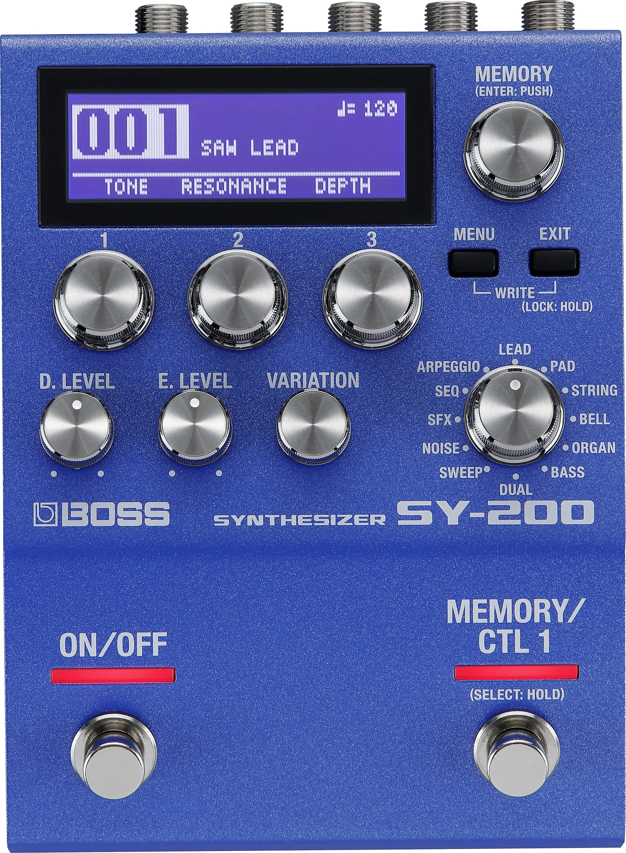 Boss SY-200 Synthesizer Pedal 2 Boss SY-200 Synthesizer Pedal