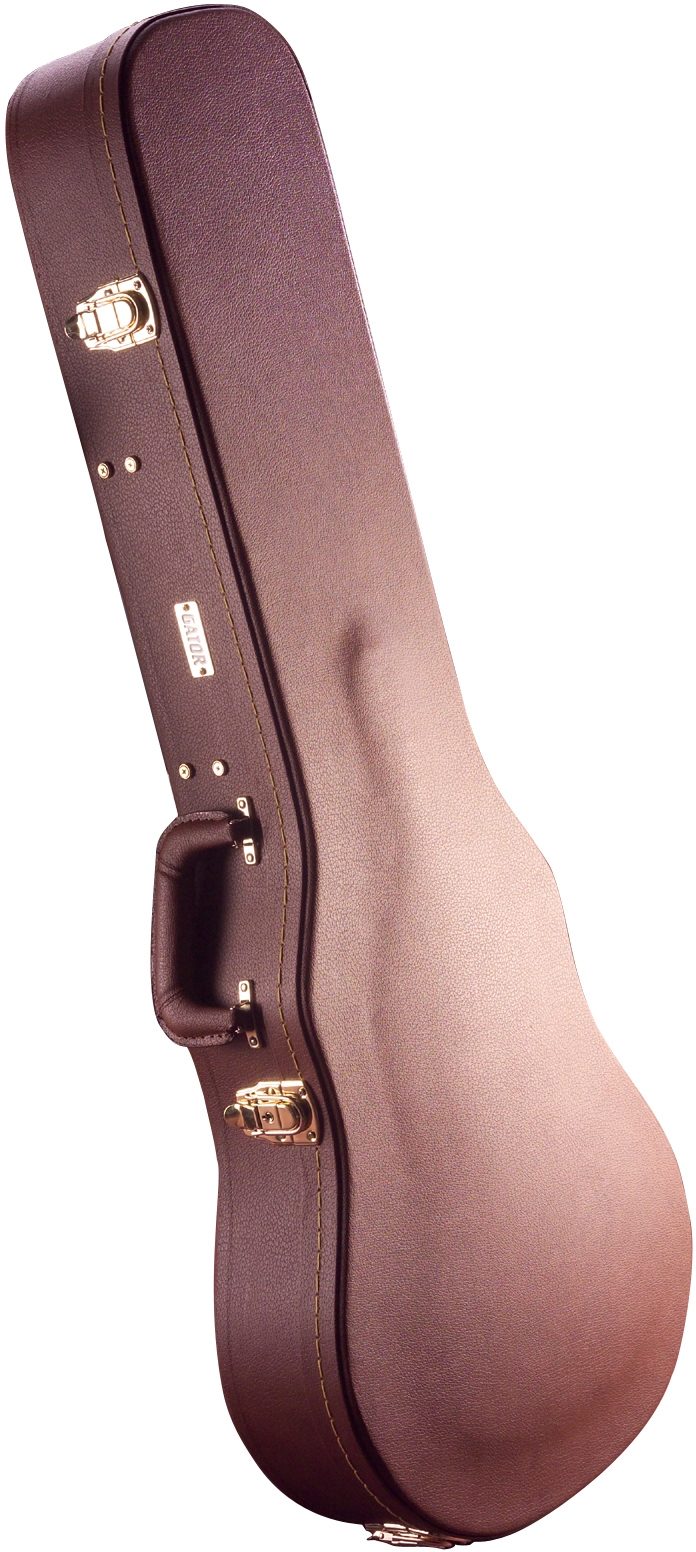 Gator GWLPBROWN Traditional Wood Case for LP-Style Guitars 2 Gator GWLPBROWN Traditional Wood Case for LP-Style Guitars