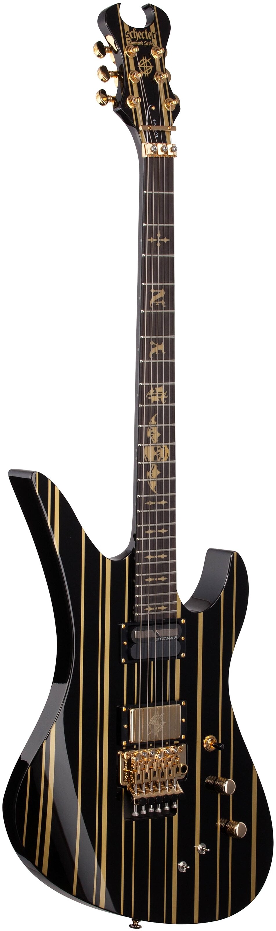 Schecter Synyster Gates Custom S Electric Guitar 6 Schecter Synyster Gates Custom S Electric Guitar