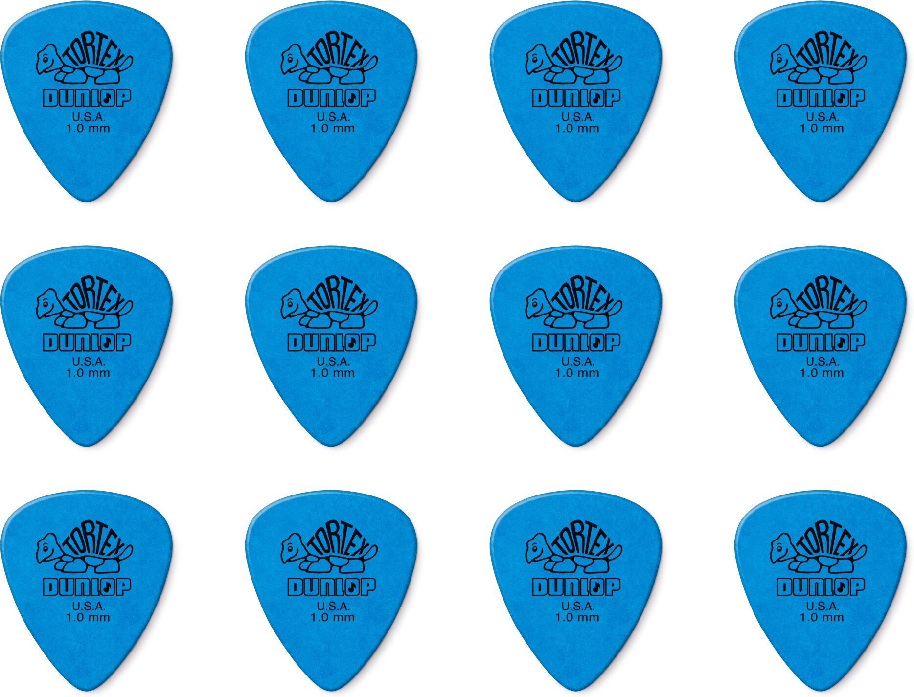 Dunlop Tortex Standard Picks (12-Pack)