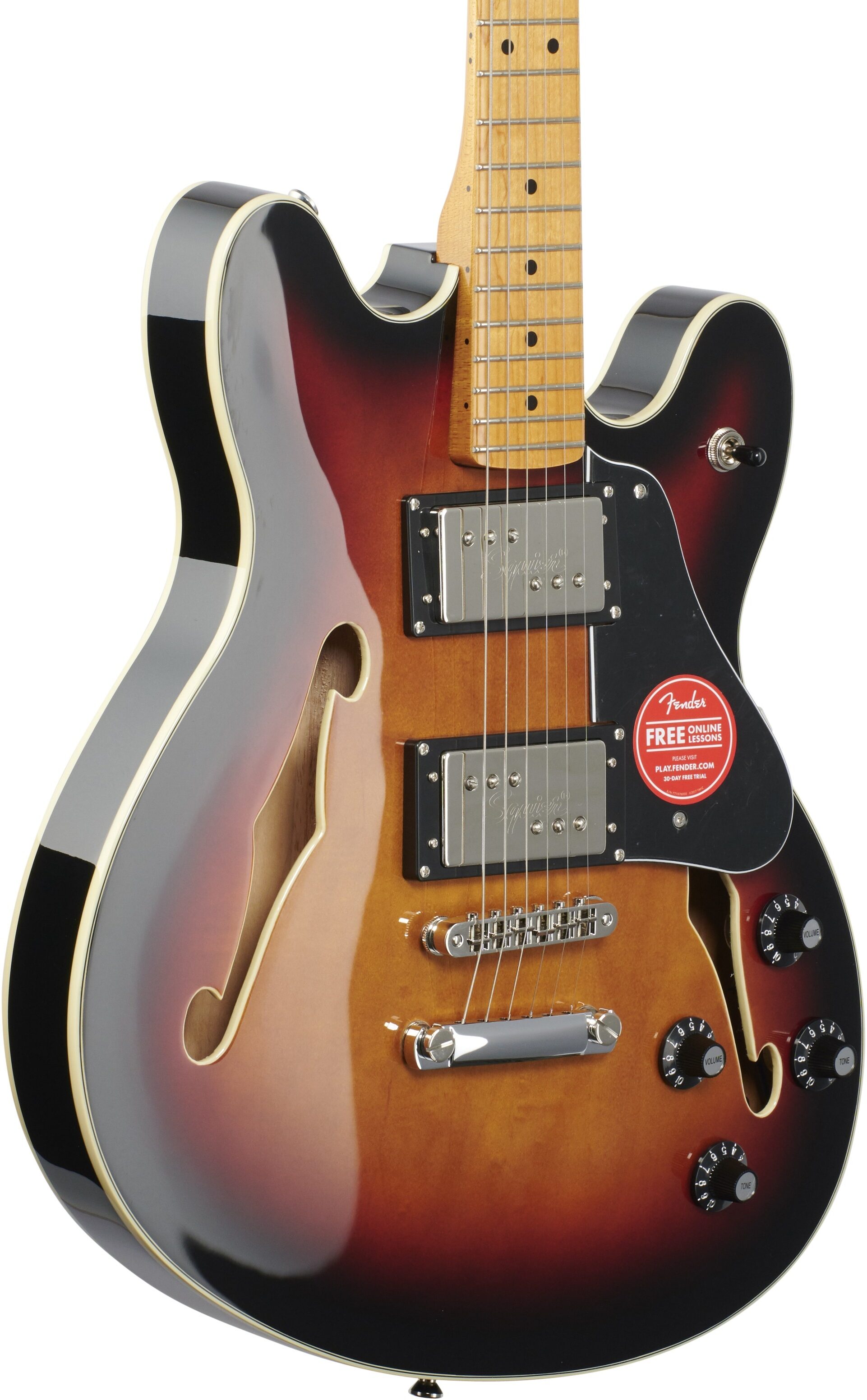 Squier Classic Vibe Starcaster Electric Guitar, with Maple Fingerboard 1 Squier Classic Vibe Starcaster Electric Guitar, with Maple Fingerboard