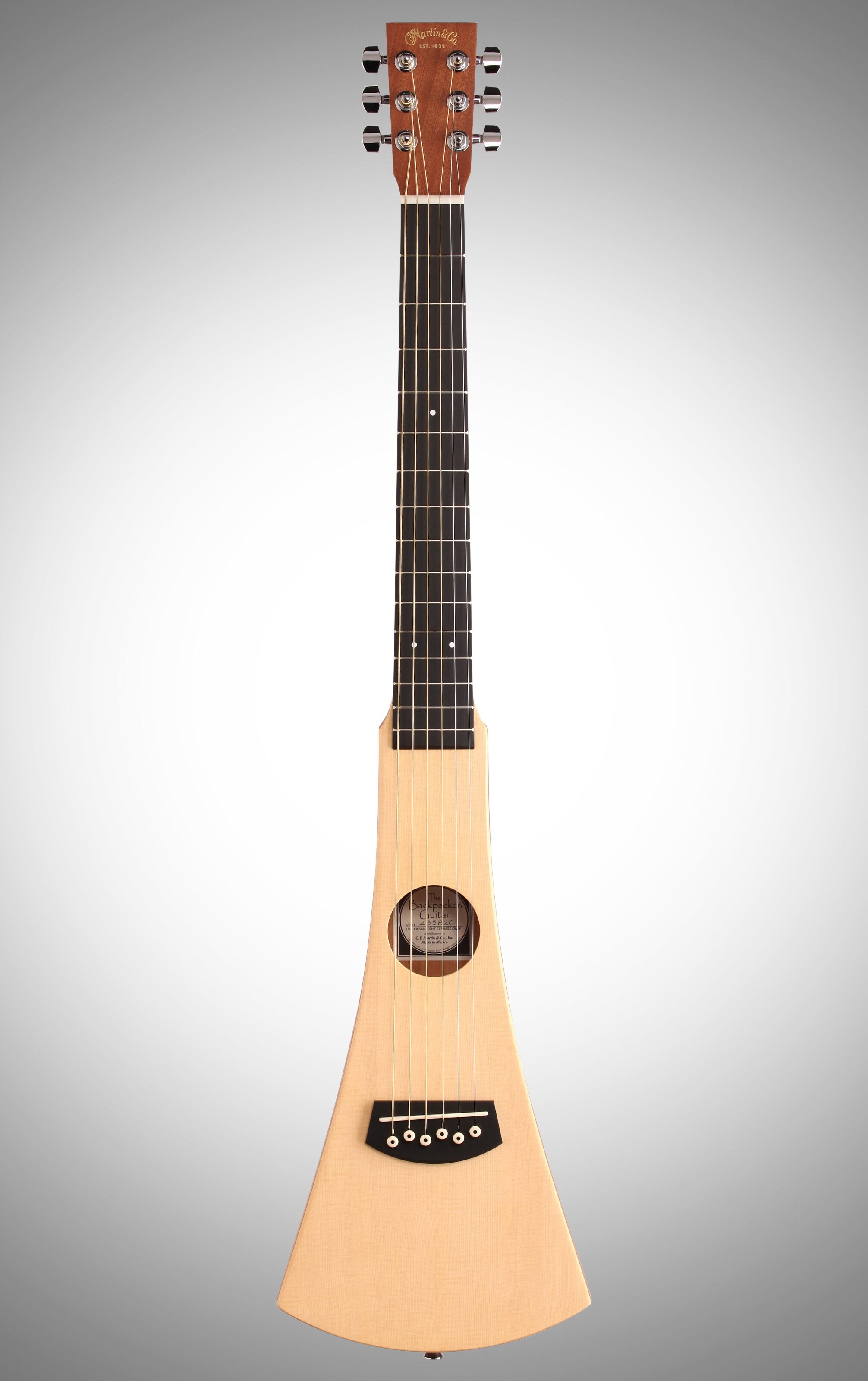 Martin Steel-String Backpacker GBPC Travel Acoustic Guitar (With Gig Bag and Strap) 1 Martin Steel-String Backpacker GBPC Travel Acoustic Guitar (With Gig Bag and Strap)