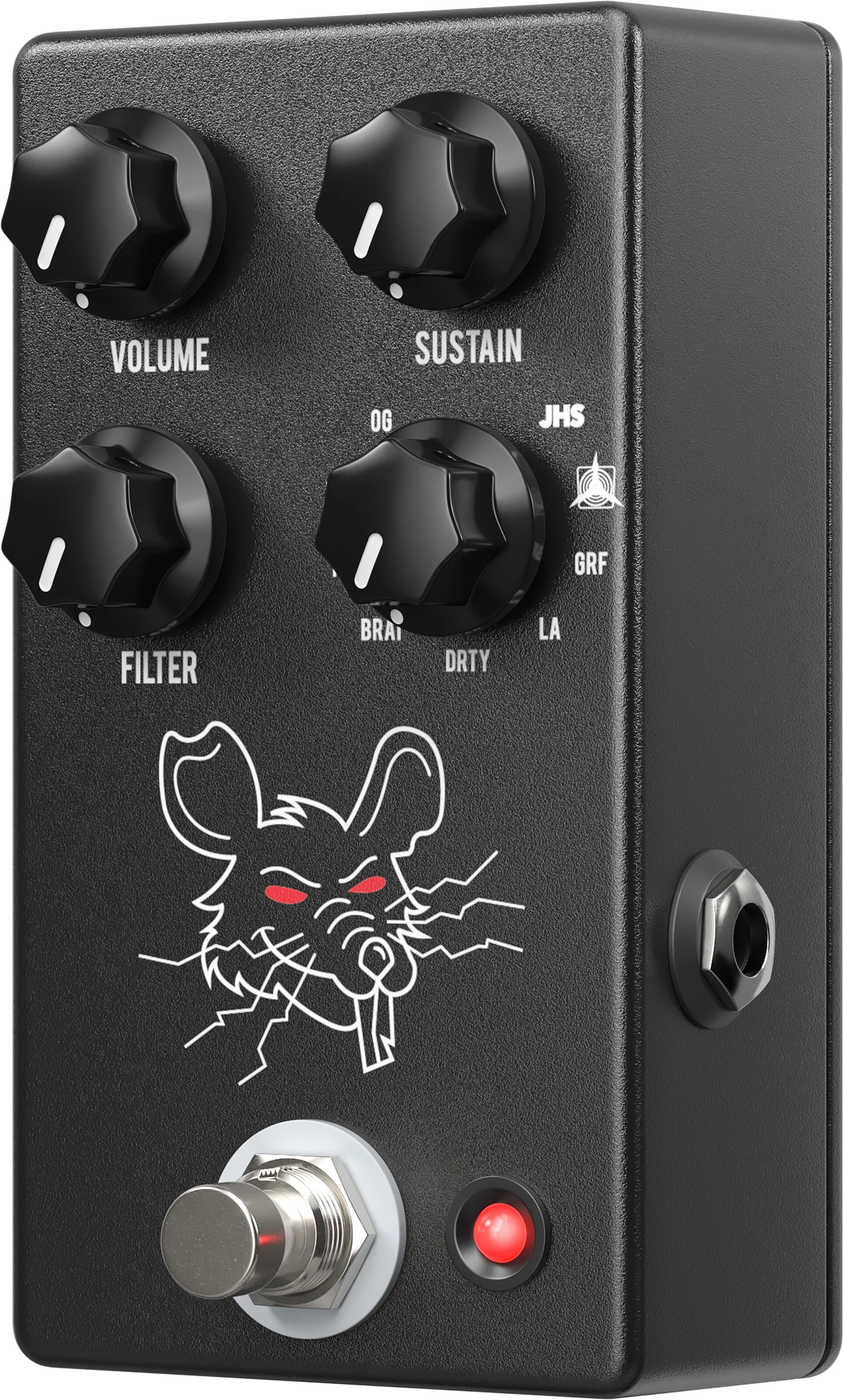 JHS PackRat Distortion Pedal 5 JHS PackRat Distortion Pedal