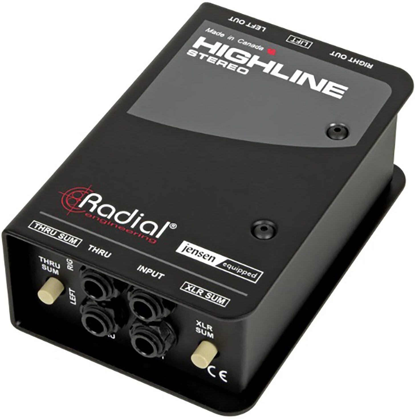 Radial Highline Stereo Passive Line Isolator