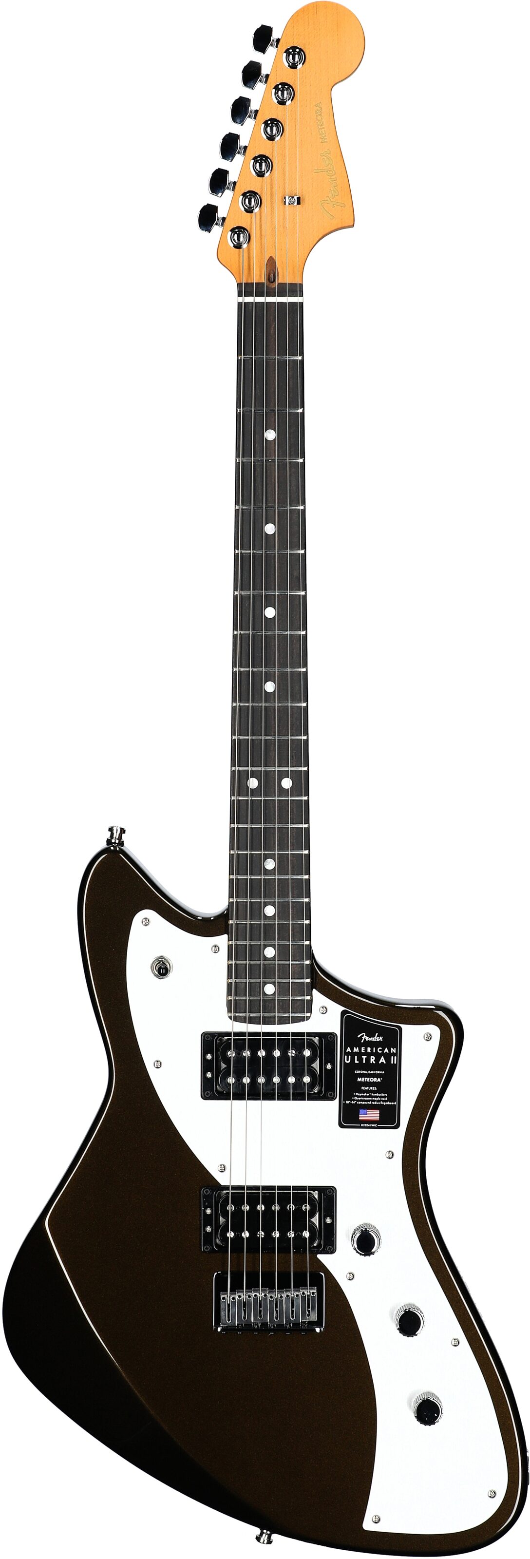 Fender American Ultra II Meteora Electric Guitar, Ebony Fingerboard (with Case) 2 Fender American Ultra II Meteora Electric Guitar, Ebony Fingerboard (with Case)