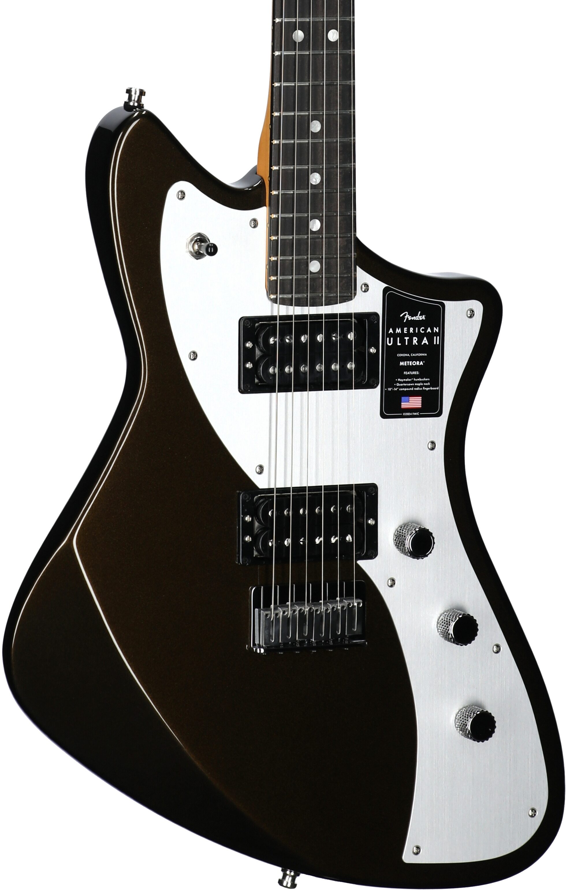 Fender American Ultra II Meteora Electric Guitar, Ebony Fingerboard (with Case) 1 Fender American Ultra II Meteora Electric Guitar, Ebony Fingerboard (with Case)