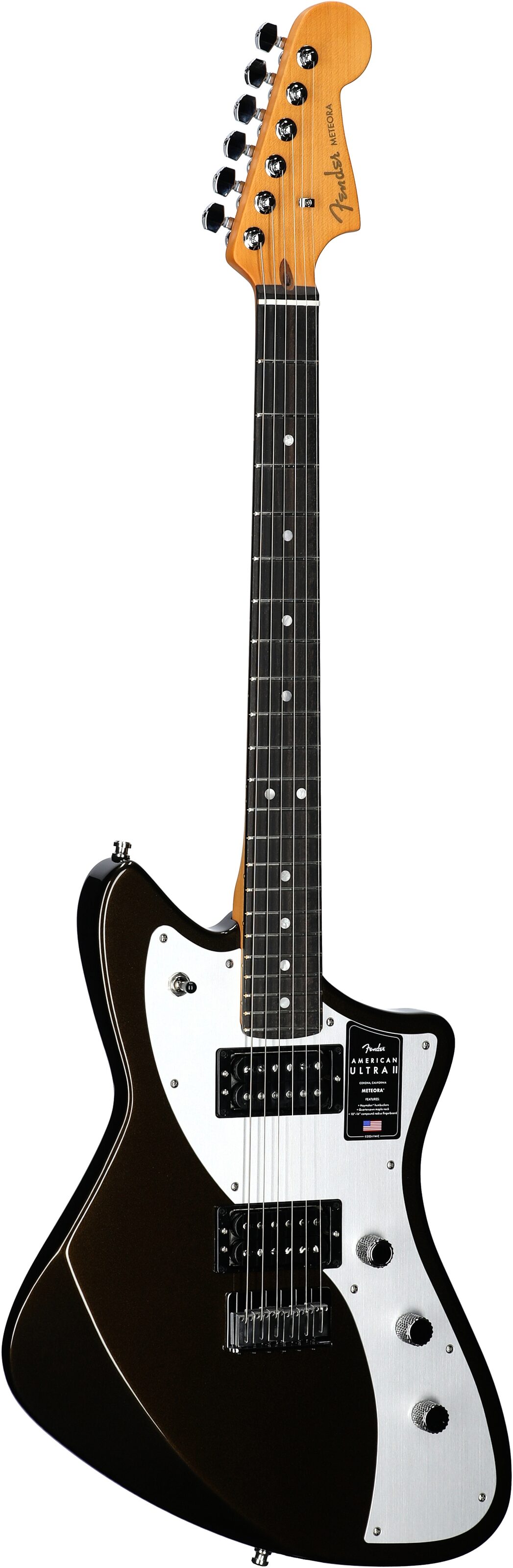 Fender American Ultra II Meteora Electric Guitar, Ebony Fingerboard (with Case) 6 Fender American Ultra II Meteora Electric Guitar, Ebony Fingerboard (with Case)