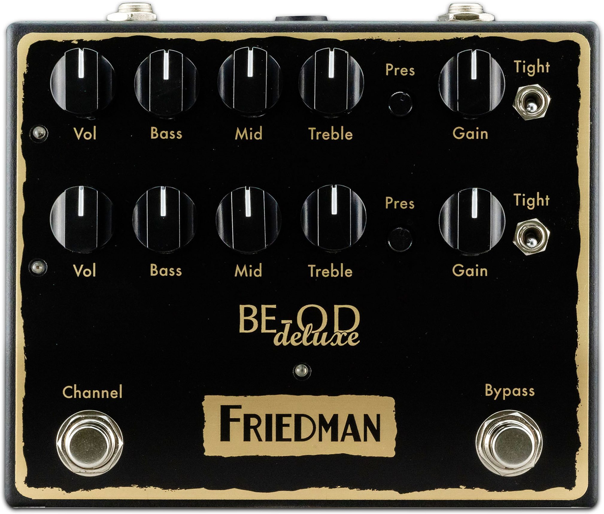 Friedman BE-OD Deluxe Dual Overdrive Pedal 1 Friedman BE-OD Deluxe Dual Overdrive Pedal