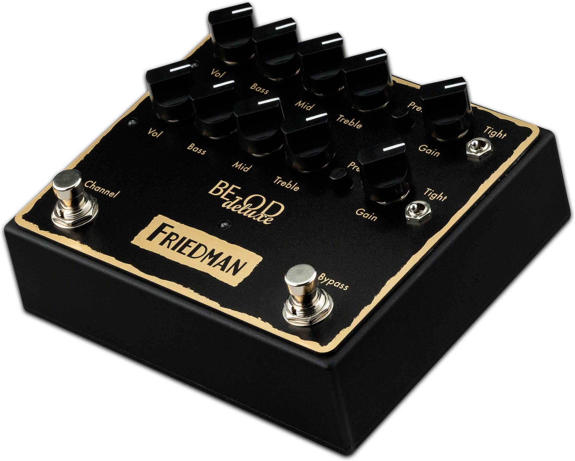 Friedman BE-OD Deluxe Dual Overdrive Pedal 2 Friedman BE-OD Deluxe Dual Overdrive Pedal
