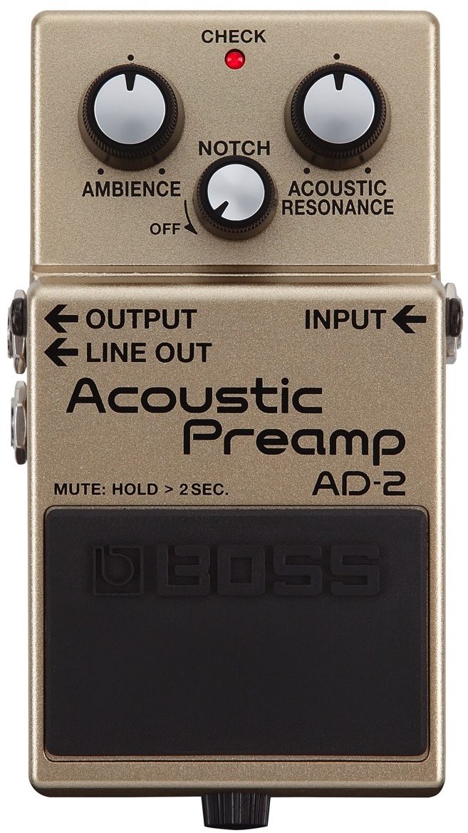 Boss AD-2 Acoustic Preamp Guitar Pedal 2 Boss AD-2 Acoustic Preamp Guitar Pedal