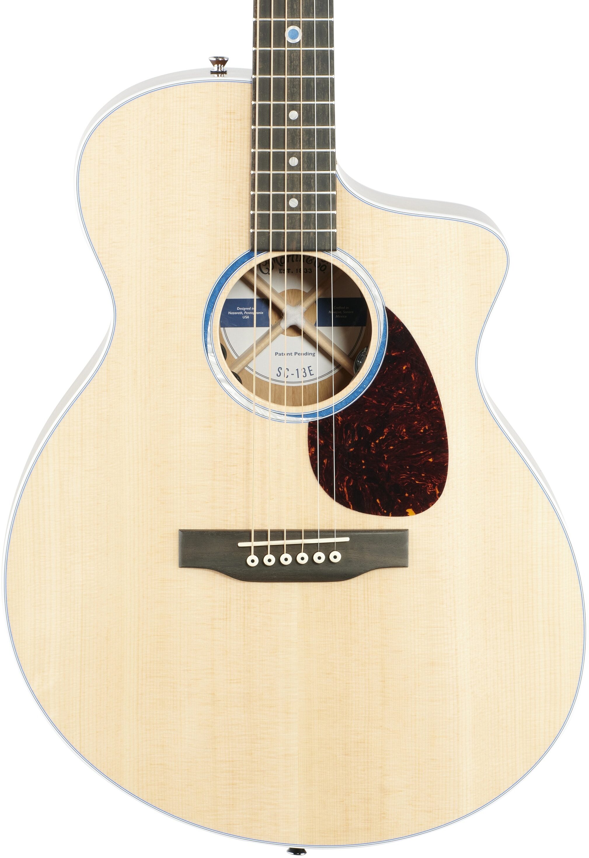Martin SC-13E Acoustic-Electric Guitar (with Gig Bag) 5 Martin SC-13E Acoustic-Electric Guitar (with Gig Bag)