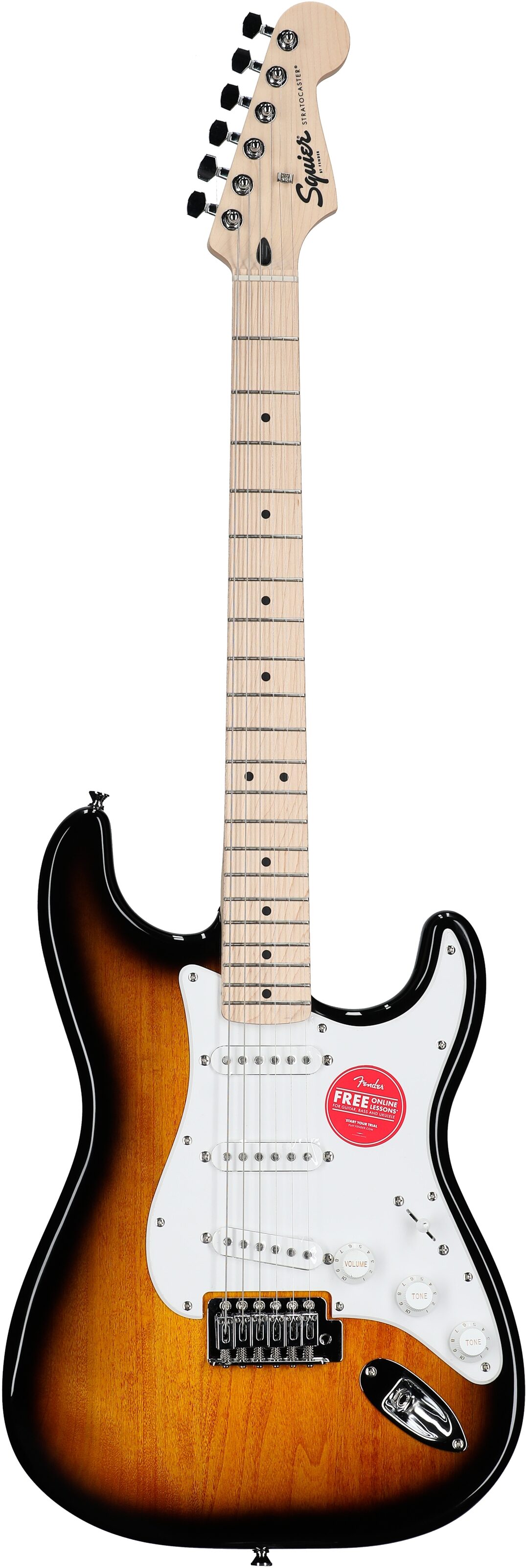 Squier Sonic Stratocaster Electric Guitar 2 Squier Sonic Stratocaster Electric Guitar