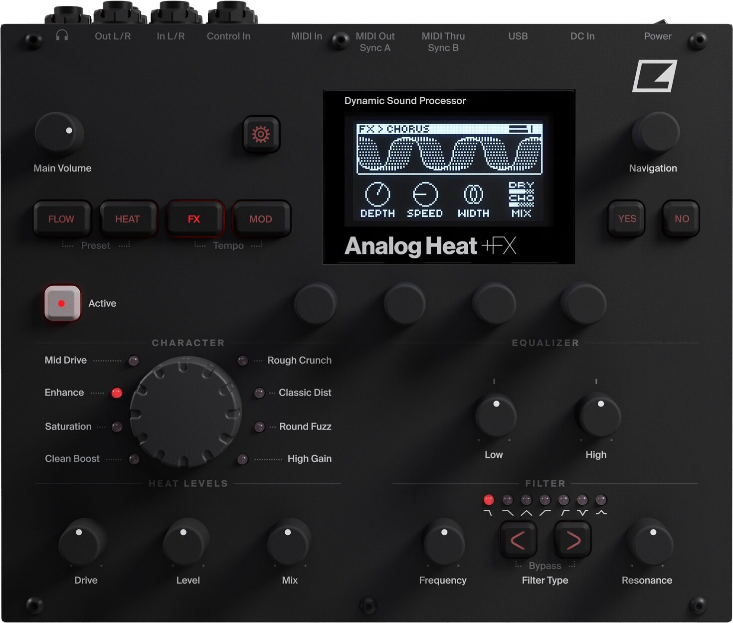 Elektron Analog Heat +FX Desktop Effects Processor 1 Elektron Analog Heat +FX Desktop Effects Processor