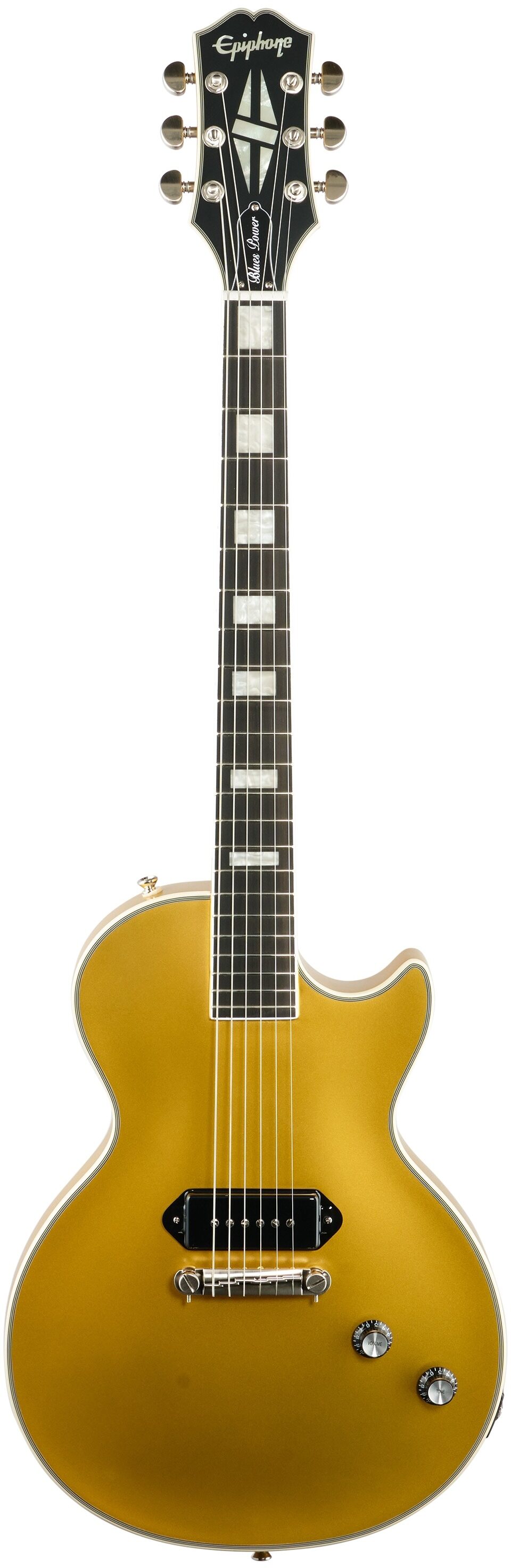Epiphone Jared James Nichols Gold Glory Les Paul Custom Electric Guitar (with Hard Bag) 2 Epiphone Jared James Nichols Gold Glory Les Paul Custom Electric Guitar (with Hard Bag)