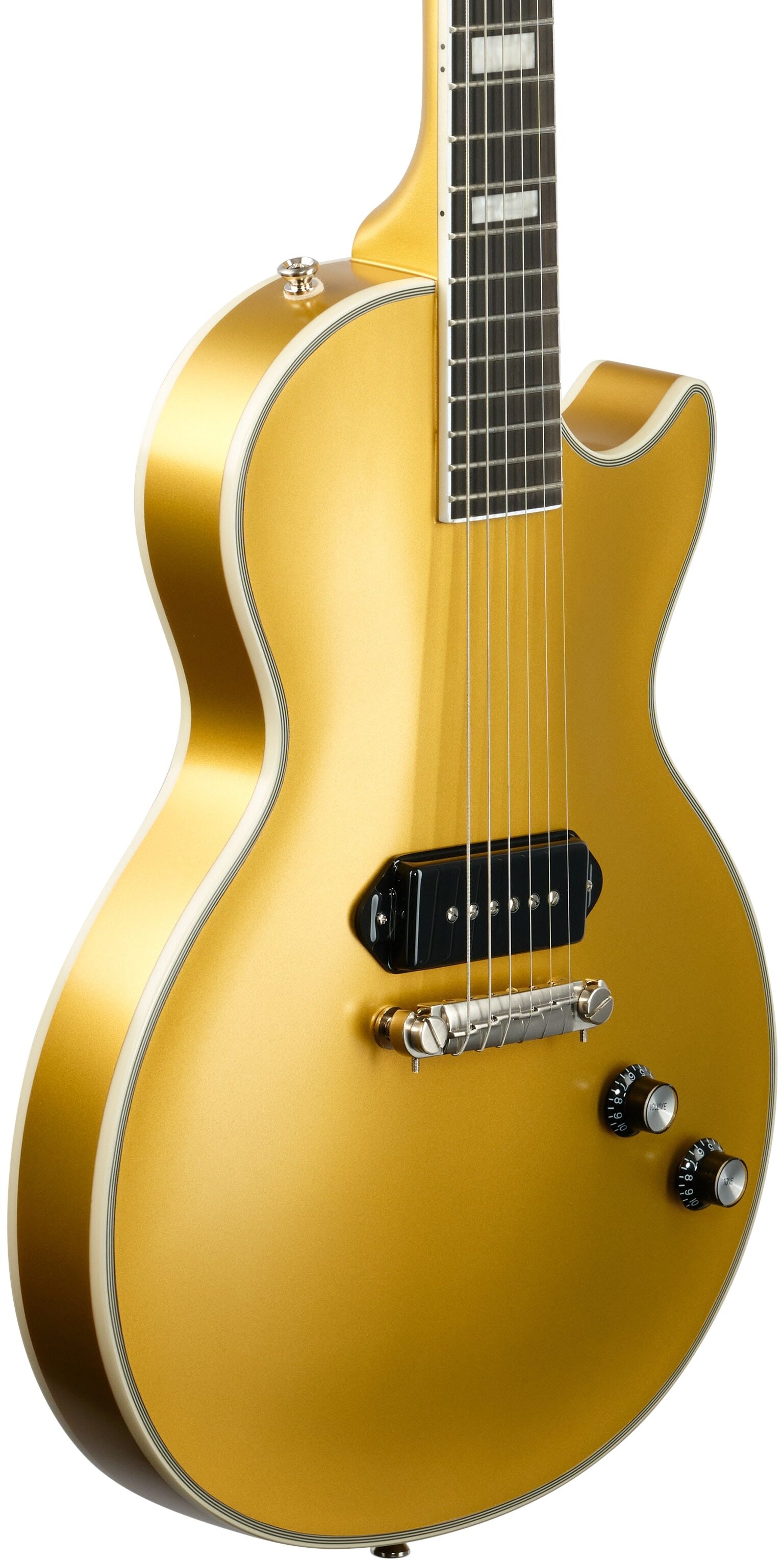 Epiphone Jared James Nichols Gold Glory Les Paul Custom Electric Guitar (with Hard Bag) 3 Epiphone Jared James Nichols Gold Glory Les Paul Custom Electric Guitar (with Hard Bag)