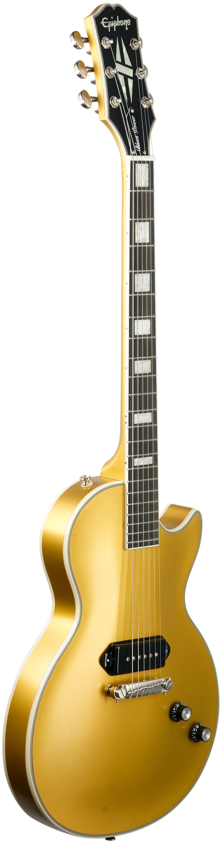 Epiphone Jared James Nichols Gold Glory Les Paul Custom Electric Guitar (with Hard Bag) 6 Epiphone Jared James Nichols Gold Glory Les Paul Custom Electric Guitar (with Hard Bag)